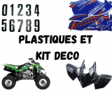 Plastique & Kit Déco Quads Racing